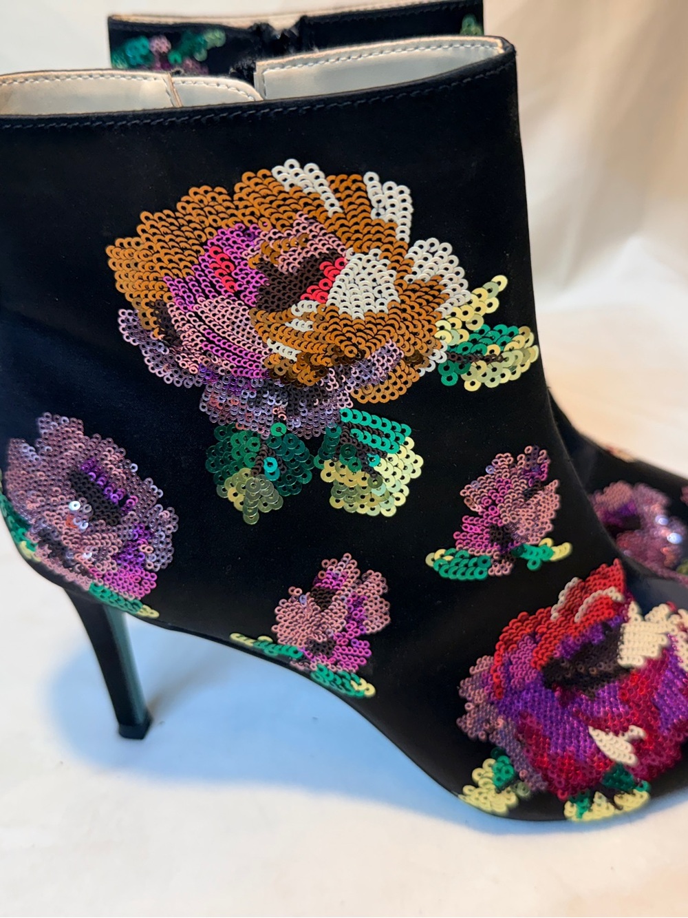 Betsy Johnson Sequin Stiletto Boot - Picture 3 of 9